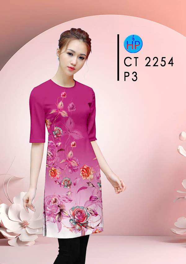 Vải Áo Dài Hoa Hồng AD CT2254 12 1781842359 827 vai ao dai hoa hong ad ct2254