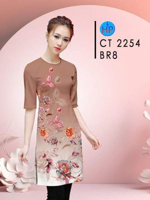 Vải Áo Dài Hoa Hồng AD CT2254 34 1781842360 457 vai ao dai hoa hong ad ct2254