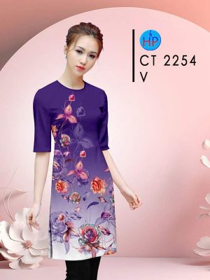 Vải Áo Dài Hoa Hồng AD CT2254 35 1781842360 60 vai ao dai hoa hong ad ct2254