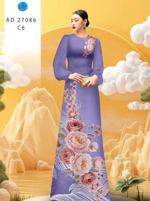 Vải Áo Dài Hoa Cẩm Chướng AD 27086 23 1781842806 545 vai ao dai hoa cam chuong ad 27086