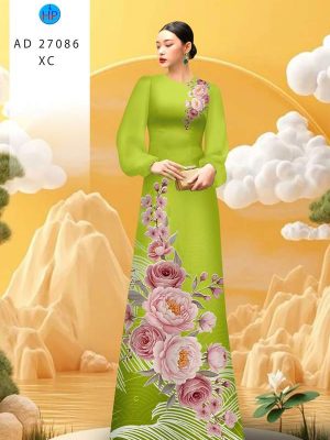 Vải Áo Dài Hoa Cẩm Chướng AD 27086 26 1781842807 530 vai ao dai hoa cam chuong ad 27086