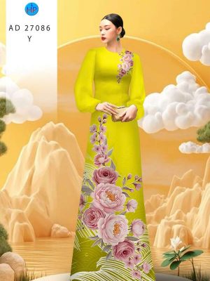 Vải Áo Dài Hoa Cẩm Chướng AD 27086 24 1781842807 547 vai ao dai hoa cam chuong ad 27086