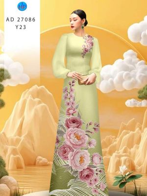 Vải Áo Dài Hoa Cẩm Chướng AD 27086 29 1781842808 227 vai ao dai hoa cam chuong ad 27086