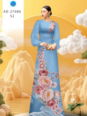 Vải Áo Dài Hoa Cẩm Chướng AD 27086 30 1781842808 498 vai ao dai hoa cam chuong ad 27086