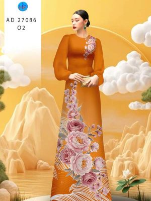 Vải Áo Dài Hoa Cẩm Chướng AD 27086 35 1781842809 525 vai ao dai hoa cam chuong ad 27086