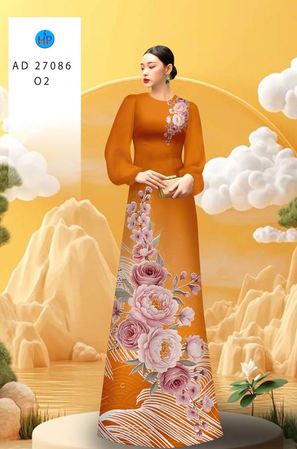 Vải Áo Dài Hoa Cẩm Chướng AD 27086 16 1781842809 525 vai ao dai hoa cam chuong ad 27086