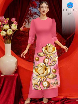 Vải Áo Dài Hoa In 3D AD CT3010 27 1781843235 702 vai ao dai hoa in 3d ad ct3010