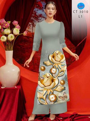 Vải Áo Dài Hoa In 3D AD CT3010 35 1781843236 505 vai ao dai hoa in 3d ad ct3010