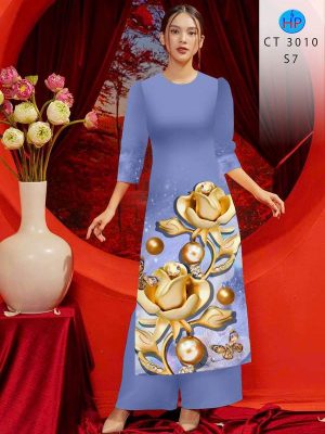 Vải Áo Dài Hoa In 3D AD CT3010 32 1781843236 752 vai ao dai hoa in 3d ad ct3010