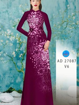 Vải Áo Dài Hoa In 3D AD 27087 25 1781843687 216 vai ao dai hoa in 3d ad 27087