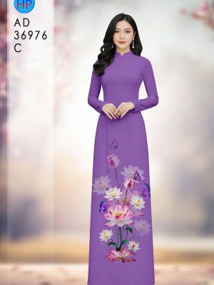 Vải Áo Dài Hoa Sen AD 36976 20 1781944302 336 vai ao dai hoa sen ad 36976