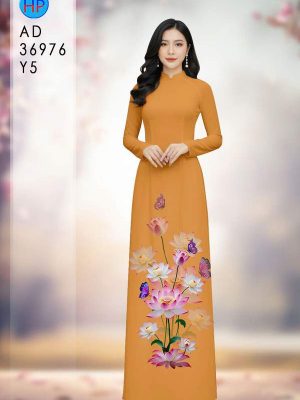 Vải Áo Dài Hoa Sen AD 36976 24 1781944303 136 vai ao dai hoa sen ad 36976