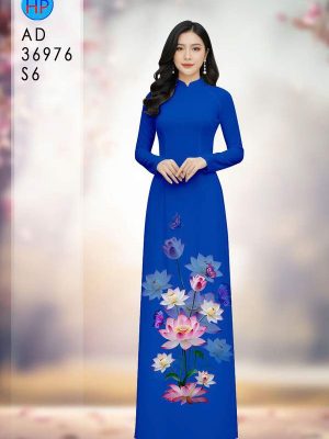 Vải Áo Dài Hoa Sen AD 36976 21 1781944303 341 vai ao dai hoa sen ad 36976