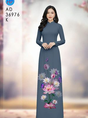 Vải Áo Dài Hoa Sen AD 36976 28 1781944304 80 vai ao dai hoa sen ad 36976