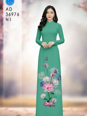 Vải Áo Dài Hoa Sen AD 36976 30 1781944305 281 vai ao dai hoa sen ad 36976