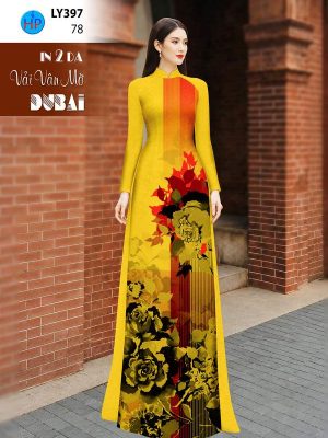 Vải Áo Dài Hoa Hồng 4D AD LY397 51 1782100557 112 vai ao dai hoa hong 4d ad ly397