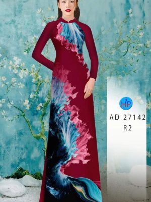 Vải Áo Dài Hoa In 3D AD 27142 21 1782101429 138 vai ao dai hoa in 3d ad 27142