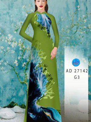 Vải Áo Dài Hoa In 3D AD 27142 24 1782101429 361 vai ao dai hoa in 3d ad 27142