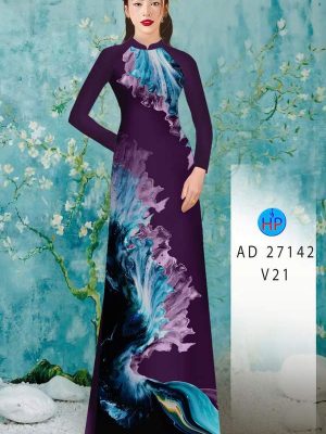 Vải Áo Dài Hoa In 3D AD 27142 28 1782101430 120 vai ao dai hoa in 3d ad 27142