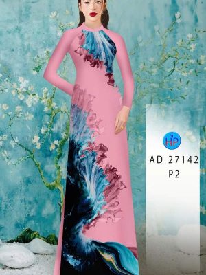 Vải Áo Dài Hoa In 3D AD 27142 26 1782101430 273 vai ao dai hoa in 3d ad 27142