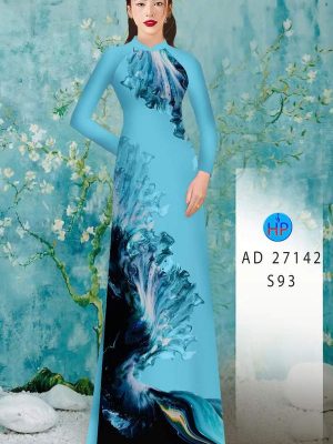 Vải Áo Dài Hoa In 3D AD 27142 27 1782101430 873 vai ao dai hoa in 3d ad 27142