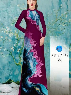 Vải Áo Dài Hoa In 3D AD 27142 33 1782101431 141 vai ao dai hoa in 3d ad 27142