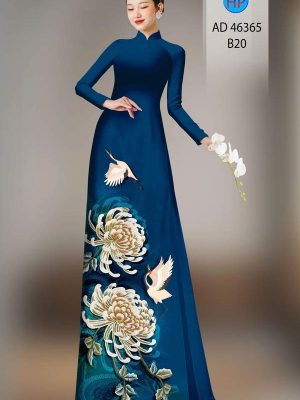 Vải Áo Dài Hoa In 3D AD 46365 20 1782271069 78 vai ao dai hoa in 3d ad 46365