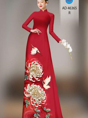 Vải Áo Dài Hoa In 3D AD 46365 30 1782271071 445 vai ao dai hoa in 3d ad 46365