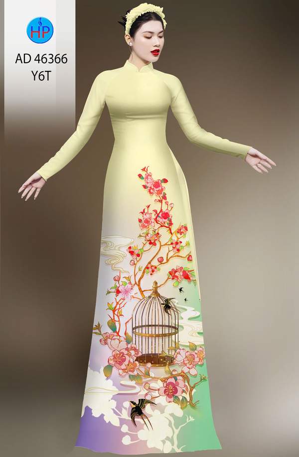 Vải Áo Dài Hoa In 3D AD 46366 2 1782271510 29 vai ao dai hoa in 3d ad 46366