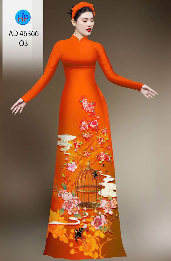 Vải Áo Dài Hoa In 3D AD 46366 6 1782271511 258 vai ao dai hoa in 3d ad 46366