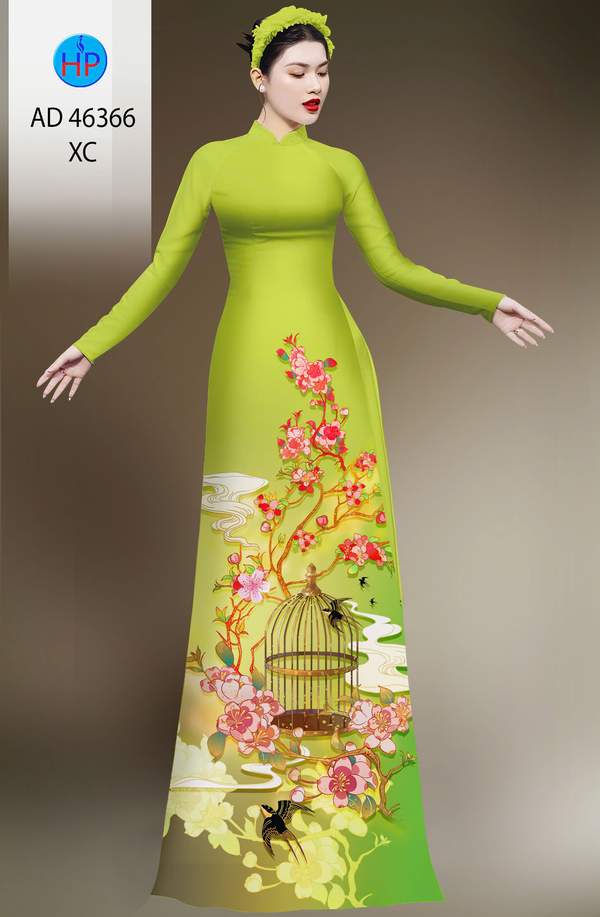 Vải Áo Dài Hoa In 3D AD 46366 9 1782271512 212 vai ao dai hoa in 3d ad 46366