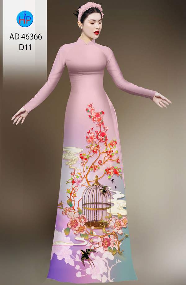 Vải Áo Dài Hoa In 3D AD 46366 7 1782271512 260 vai ao dai hoa in 3d ad 46366