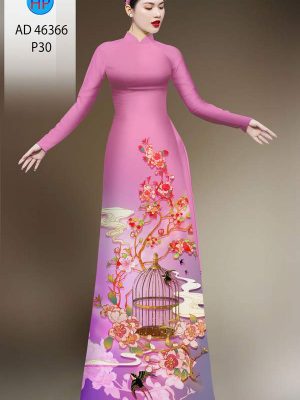 Vải Áo Dài Hoa In 3D AD 46366 34 1782271514 263 vai ao dai hoa in 3d ad 46366