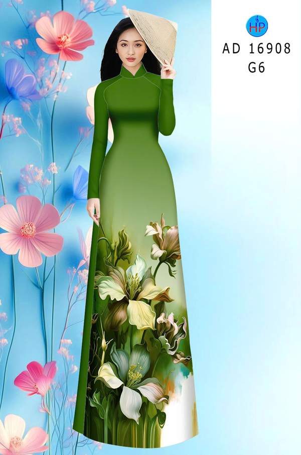 Vải Áo Dài Hoa In 3D AD 16908 2 1782271935 906 vai ao dai hoa in 3d ad 16908
