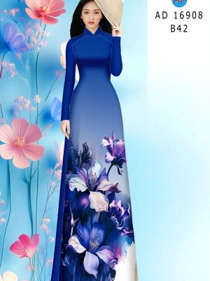 Vải Áo Dài Hoa In 3D AD 16908 22 1782271936 489 vai ao dai hoa in 3d ad 16908