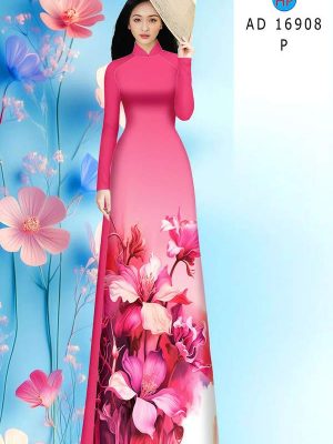 Vải Áo Dài Hoa In 3D AD 16908 21 1782271936 572 vai ao dai hoa in 3d ad 16908