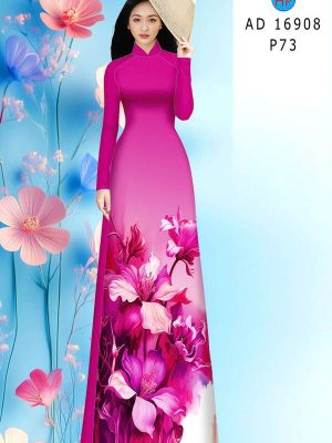 Vải Áo Dài Hoa In 3D AD 16908 24 1782271936 880 vai ao dai hoa in 3d ad 16908