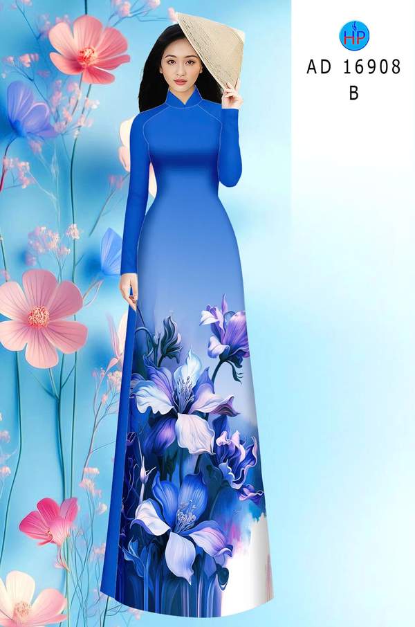 Vải Áo Dài Hoa In 3D AD 16908 10 1782271937 866 vai ao dai hoa in 3d ad 16908