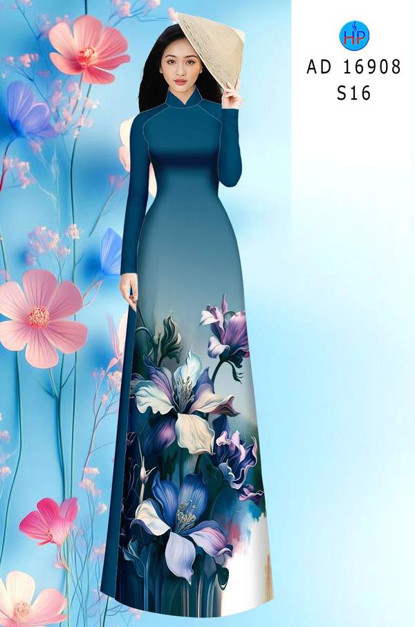 Vải Áo Dài Hoa In 3D AD 16908 9 1782271937 972 vai ao dai hoa in 3d ad 16908