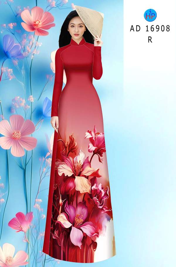 Vải Áo Dài Hoa In 3D AD 16908 18 1782271939 170 vai ao dai hoa in 3d ad 16908