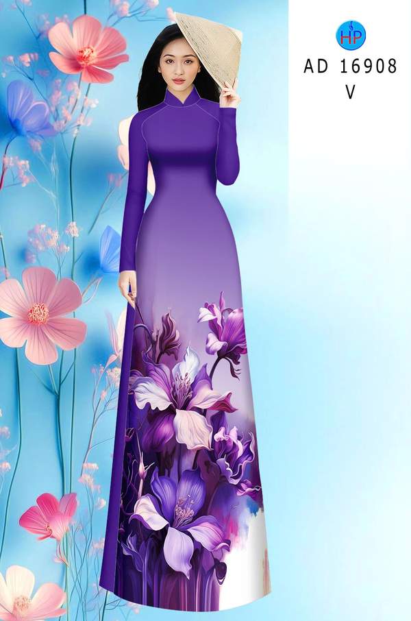 Vải Áo Dài Hoa In 3D AD 16908 17 1782271939 405 vai ao dai hoa in 3d ad 16908