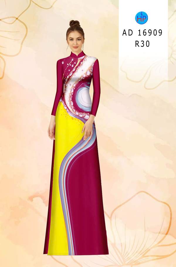 Vải Áo Dài Hoa Văn AD 16909 12 1782272375 716 vai ao dai hoa van ad 16909