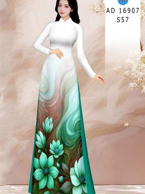 Vải Áo Dài Hoa In 3D AD 16907 27 1782783849 473 vai ao dai hoa in 3d ad 16907