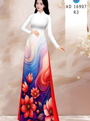 Vải Áo Dài Hoa In 3D AD 16907 28 1782783849 756 vai ao dai hoa in 3d ad 16907
