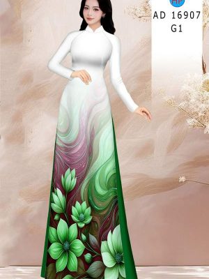 Vải Áo Dài Hoa In 3D AD 16907 29 1782783850 138 vai ao dai hoa in 3d ad 16907