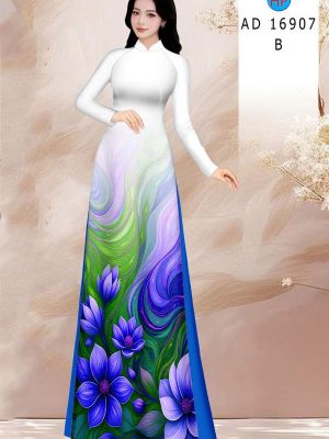 Vải Áo Dài Hoa In 3D AD 16907 33 1782783850 142 vai ao dai hoa in 3d ad 16907