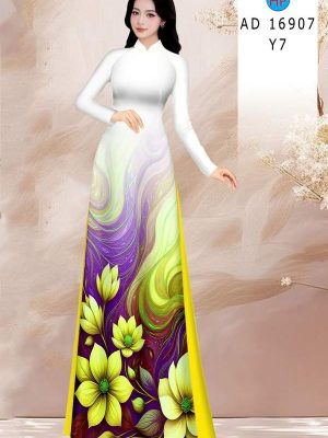 Vải Áo Dài Hoa In 3D AD 16907 35 1782783851 413 vai ao dai hoa in 3d ad 16907
