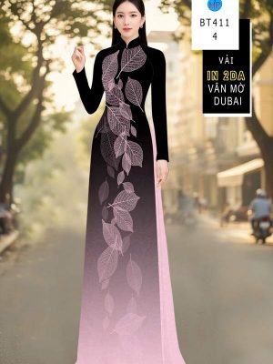 Vải Áo Dài In Hình Lá 4D AD BT4111 44 1782784308 242 vai ao dai in hinh la 4d ad bt4111