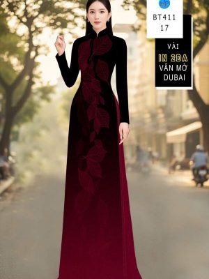 Vải Áo Dài In Hình Lá 4D AD BT4111 52 1782784309 13 vai ao dai in hinh la 4d ad bt4111