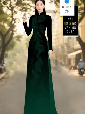 Vải Áo Dài In Hình Lá 4D AD BT4111 50 1782784309 219 vai ao dai in hinh la 4d ad bt4111